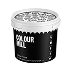 Colour Mill Black Gloss Frost Buttercream, 1 Liter