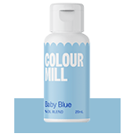 Colour Mill Oil Based Food Color, Baby Blue, 20ml