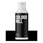 Colour Mill Oil Based Food Color, Black, 100ml 