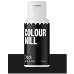 Colour Mill Oil Based Food Color, Black, 20ml 