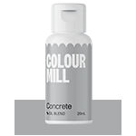 Colour Mill Oil Based Food Color, Concrete, 20ml
