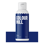 Colour Mill Oil Based Food Color, Navy, 100ml 