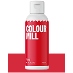 Colour Mill Oil Based Food Color, Red, 100ml 