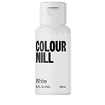 Colour Mill Oil Based Food Color, White, 20ml