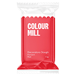 Colour Mill Red Decorators Dough, 2.2 lbs.