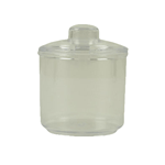 Condiment Jar With Cover, 7 oz.