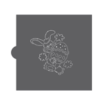 Confection Couture Easter Bunny Paint Your Own Cookie Stencil