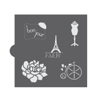 Confection Couture Paris Style Accent Cookie Stencil