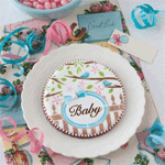 Confection Couture Prettier Plaques Baby Cookie Stencil Set, 5 Pc