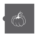 Confection Couture Pumpkin Paint Your Own Cookie Stencil
