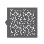 Confection Couture Scroll Background Cookie Stencil
