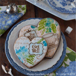 Confection Couture Vintage Tea Dynamic Duos Background Cookie Stencil Set