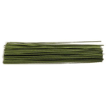 Covered Florist Wire 12" Green