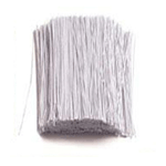 White Covered Florist Wire 6
