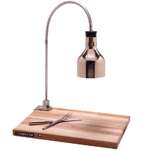 Cres Cor IFW-61-GL-10PN Portable Carving Station with Maple Wood Cutting Board