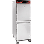 Cres Cor Mobile Heated Cabinet, Two-Compartment, 1200-HH-SS-2DE