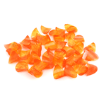 Crystal Candy Burnt Orange Edible Rose Petals