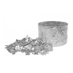 Crystal Candy Edible Flakes Pewter, 7 Grams