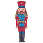 Crystal Candy Edible Wafer Paper Nutcrackers, Pack of 24