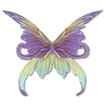 Crystal Candy Small Pixie Silk Edible Butterfly Wings - Pack of 15