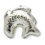 Curved Fish Mold 8-1/2"