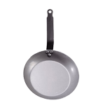 de Buyer 24cm (9-1/2") "Carbone Plus" Steel Frying Pan, Heavy Duty Steel 