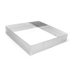 De Buyer Stainless Square Cake Ring, 11" 