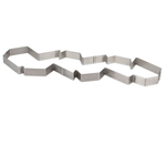de Buyer Stainless Steel Perforated Tart Ring, 6 Part "Expert"