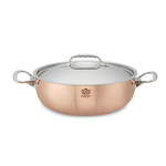 DeBuyer Rounded Copper Saute Pan 11