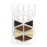 Decora Polycarbonate Cones Chocolate Mold, 14 Cavities