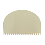 Decorating Comb Poly, 4 1/2"X3"