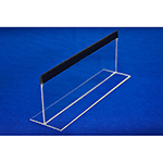 Deli Case Plastic Display Divider Clear with Black Tip, 3