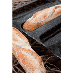 Demarle Flexipan Air Silicone Oblong Bread Mold, 3 Cavities