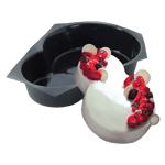 2.2L Flexipan Fluted Square Cake Mold 74.4 Oz 