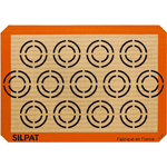 Silikomart Tapis Roulade 05 Silicone Baking Mat, 22 X 14.2 X 0.8