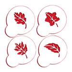 Designer Stencils C955 Whole Leaves Cookie Stencil Set