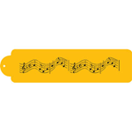 Designer Stencils Decorating Stencil, Musical Notes Border 12