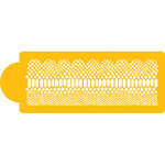 Designer Stencils Decorating Stencil, Scalloped Python