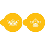 Designer Stencils Royal Crowns Cookie Set
