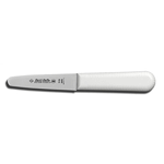 Dexter-Russell 10453 Sani-Safe 3 3/8" Clam Knife, White Handle