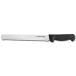 Dexter-Russell Black 12" Scalloped Slicer 