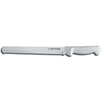 Dexter-Russell White 12" Scalloped Slicer 