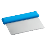 Dexter Basics Cool Blue Dough Scraper, 6" x 3"