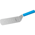 Dexter Russell 31647H Perforated Cake Turner, 8 x 3 Blade, Blue Handle