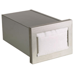 Dispense-Rite CMND-1 Built-in Stainless Steel Napkin Dispenser