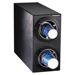 Dispense-Rite CTC-S-2BT Countertop 2-Cup Dispensing Cabinet