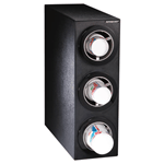 Dispense-Rite CTC-S-3BT Countertop 3-Cup Dispensing Cabinet