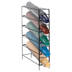 Dispense-Rite WR-CT-5 Vertical Wire Rack Cup Dispenser - 5 Section