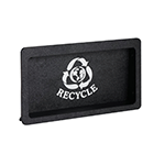 Dispense Rite Built In Recycling Trash Door, 7-1/2" x 13-1/4"