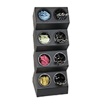 Dispense Rite Countertop Flatware & Condiment Organizer, 8 Compartment